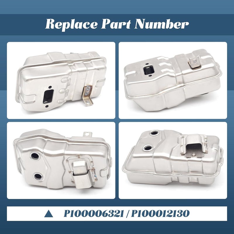 Esttlamer P100006321 Muffler Replacement for ECHO PB-8010 PB-9010 EB810 EB910 Backpack Leaf Blower Exhaust System Parts Replace P100012130 - Image 4